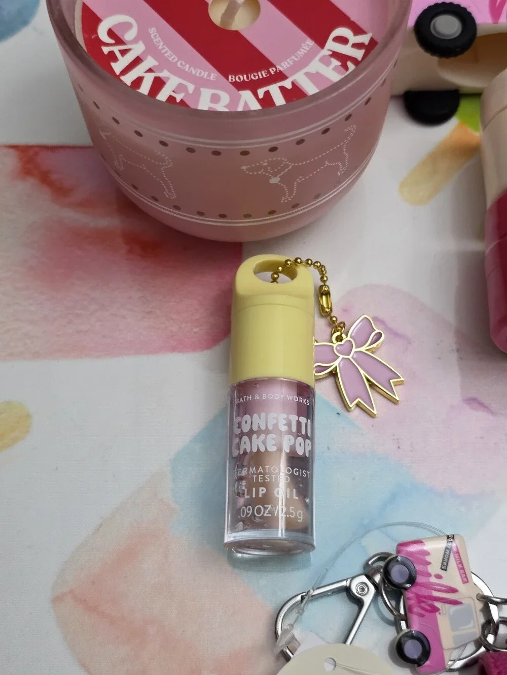 Bath & Body Works Milk Bar Birthday Cake Pink Gift Collection 14 Piece Set RARE